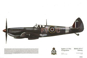 No 209, Spitfire LF.IXe, 43 Sqn RAF